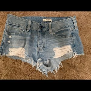 Jean shorts size 4